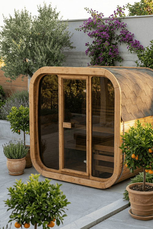 Cube 125 Outdoor Sauna - Saunamo