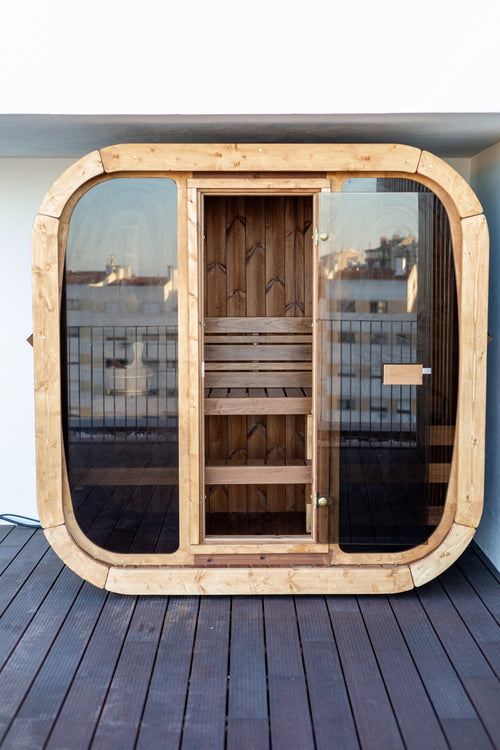 Sauna Exterior Cube 125 - Saunamo