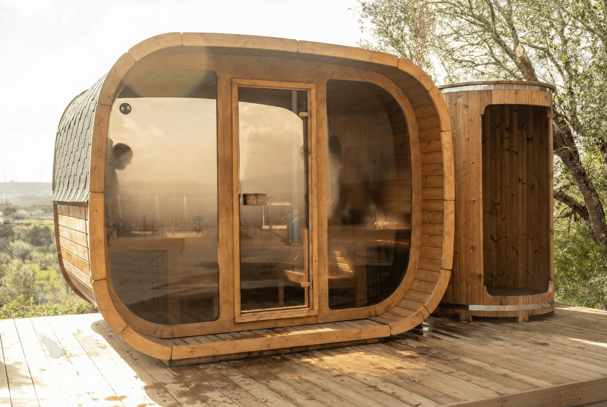 Cube Outdoor Sauna - Saunamo