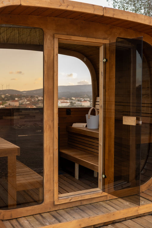 Cube Outdoor Sauna - Saunamo