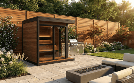 Sauna esterna Hiki L - Saunamo