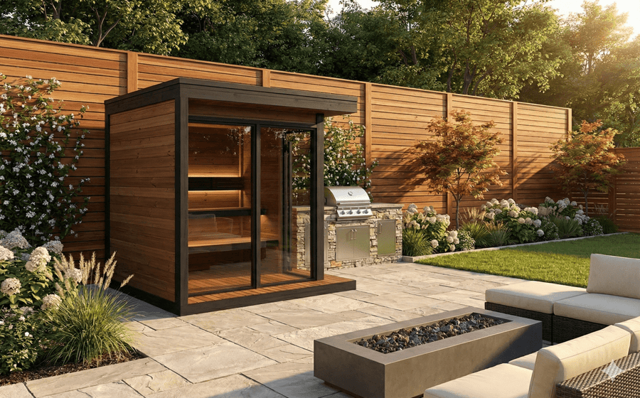 Hiki L Outdoor Sauna - Saunamo