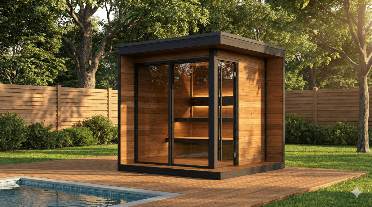 Sauna esterna Hiki L - Saunamo