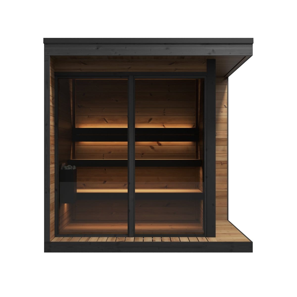 Sauna esterna Hiki L - Saunamo