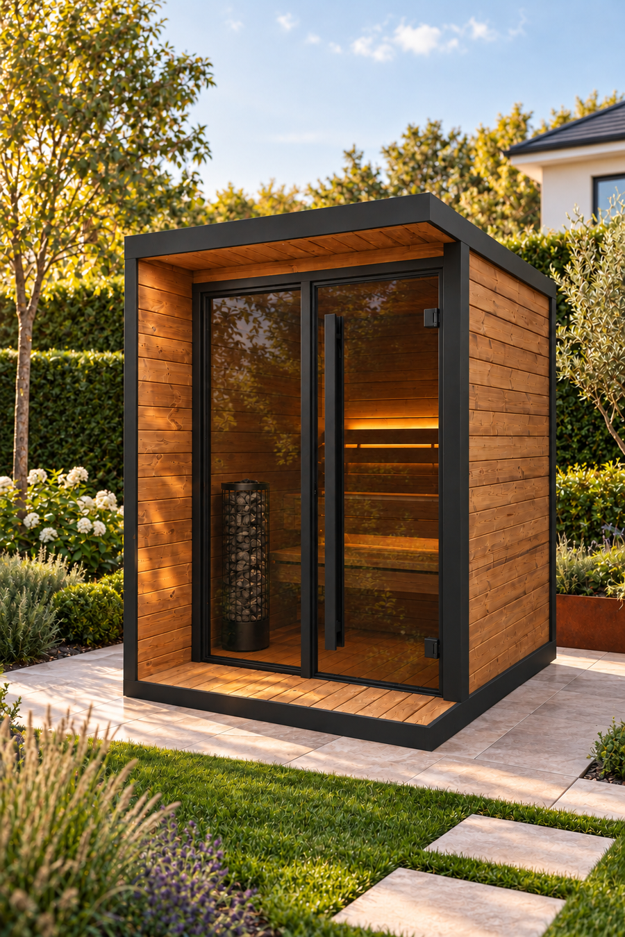 Sauna Exterior Hiki S - Saunamo