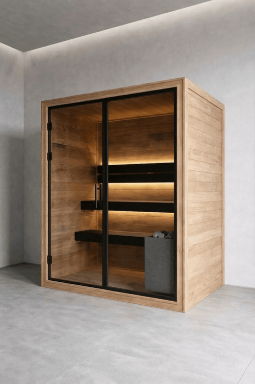 Thermo Black 150 Indoor Sauna - Saunamo