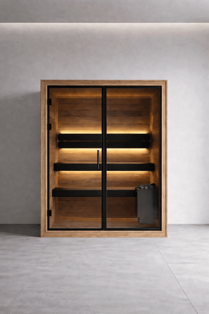 Sauna intérieur Thermo Black 150