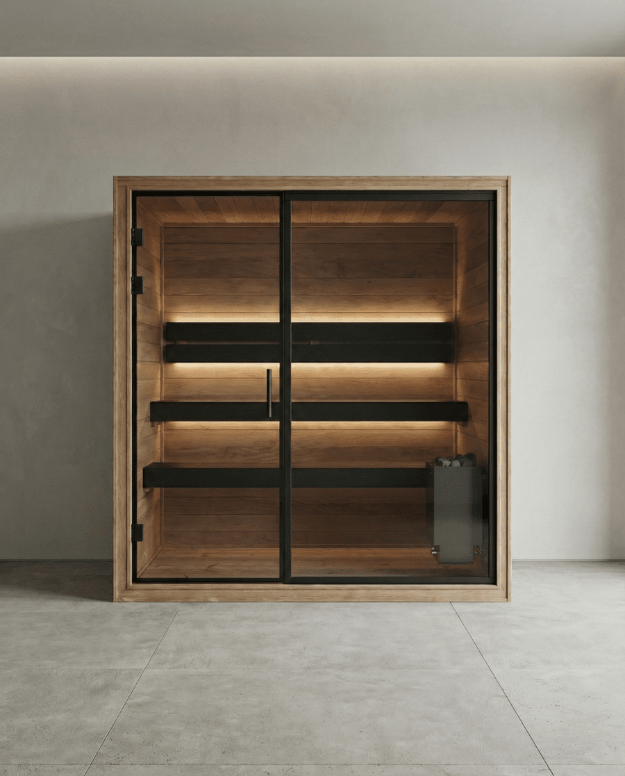 Thermo Black 220 Indoor Sauna - Saunamo