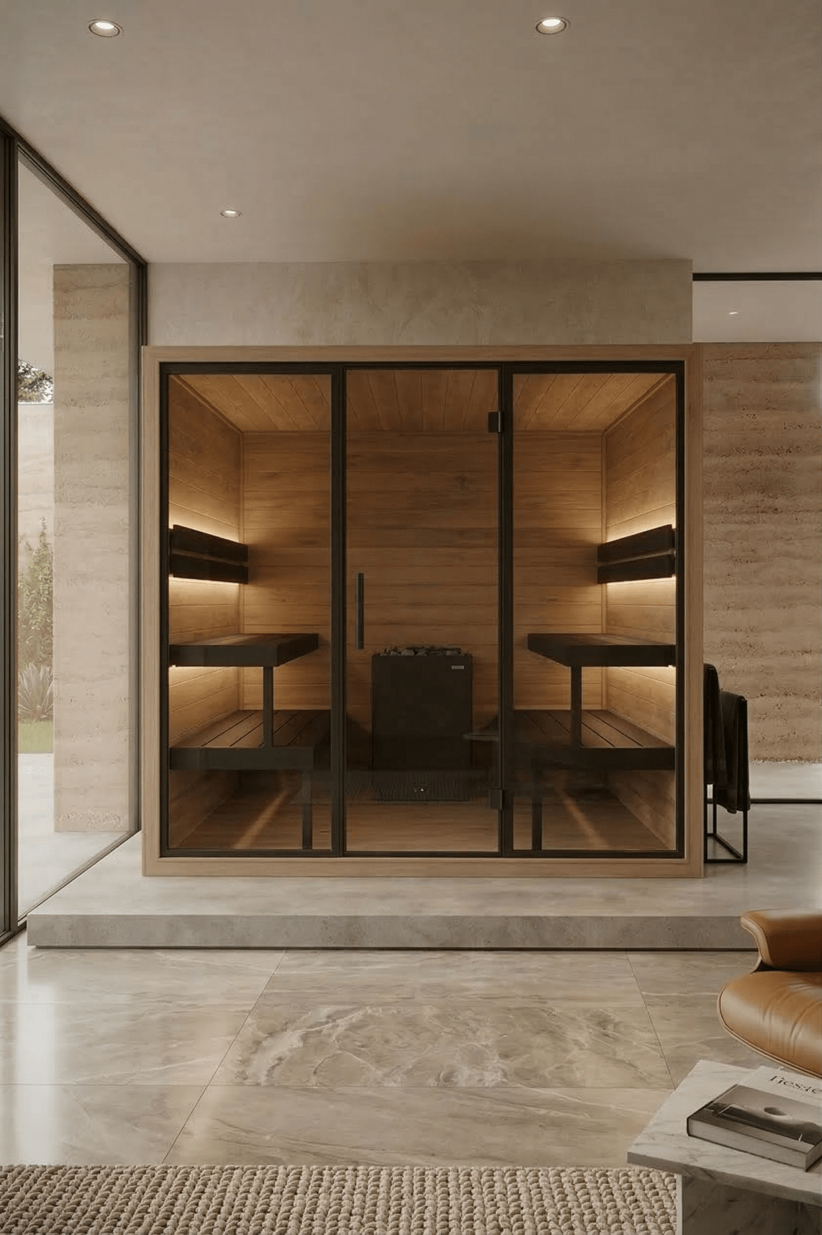 Thermo Black 220 Plus Indoor Sauna