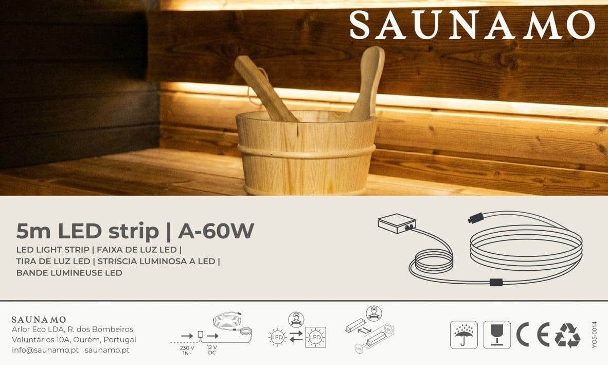 Sauna LED Light 5M - Saunamo