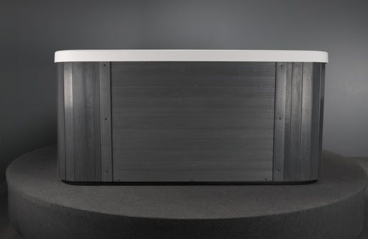 Outdoor Jacuzzi Vellamo S in minimalist design.