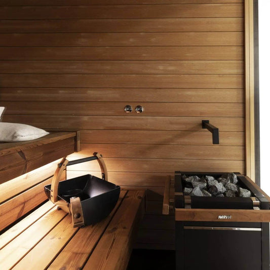 Tube à eau Harvia Autodose Design - Noir (SASL2M) - Saunamo